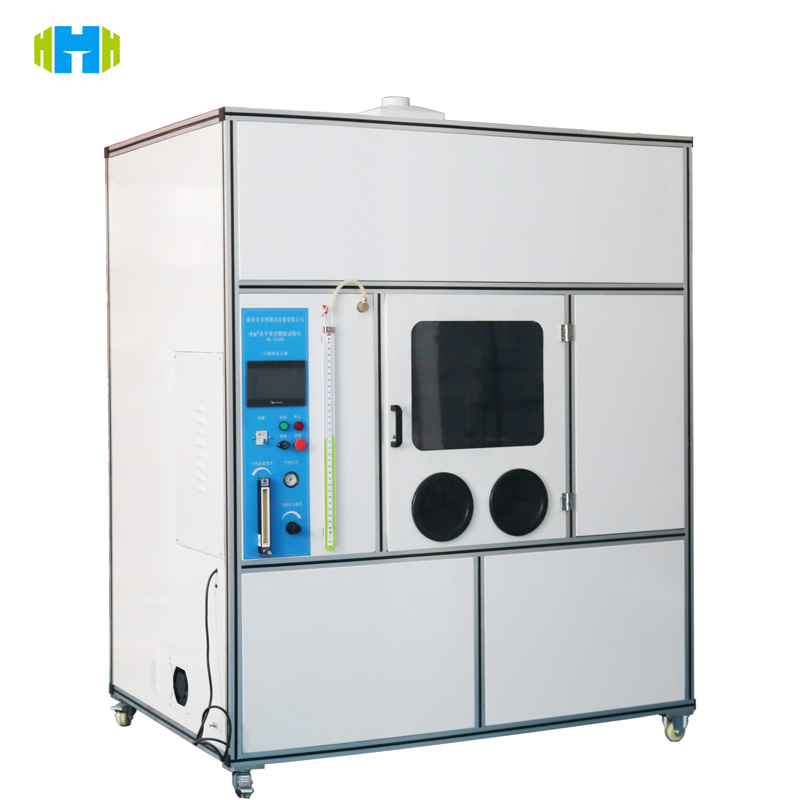 Wire and cable combustion test chamber