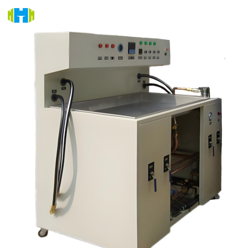 Side view of the air conditioning condenser dust content test bench