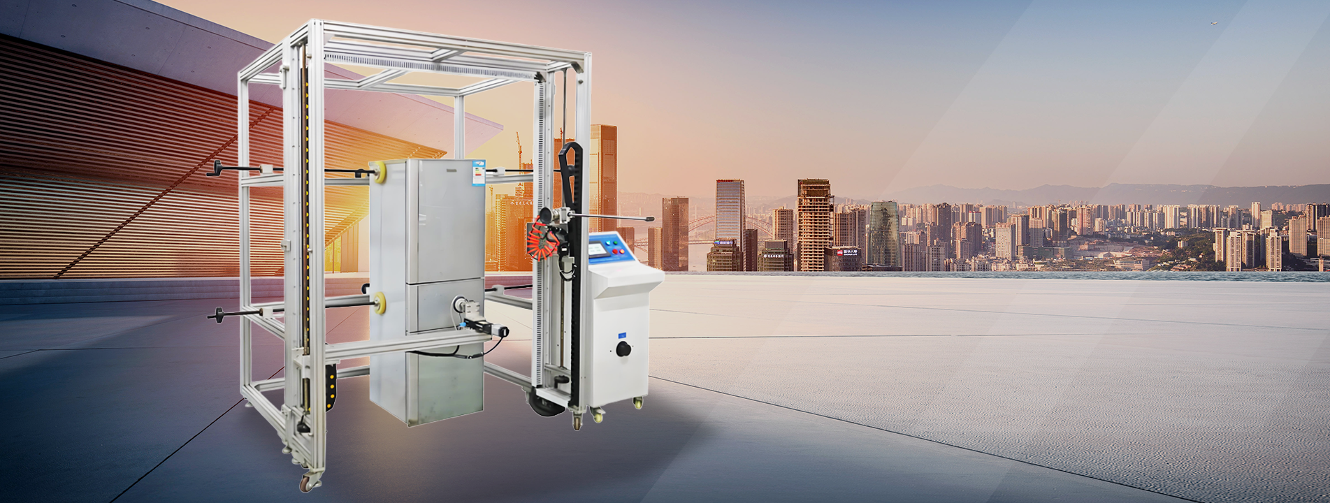 Refrigerator door durability test equipment